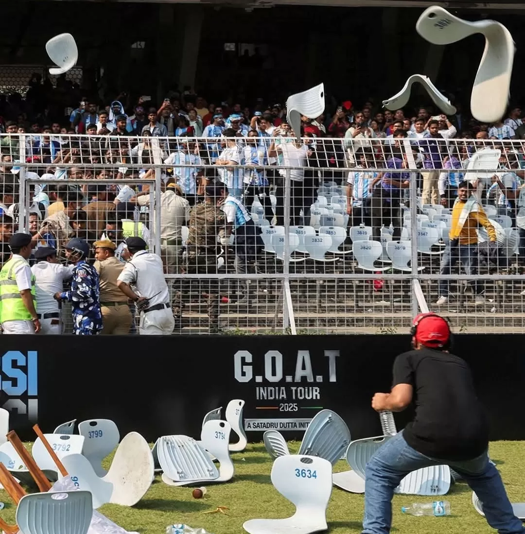 Messi's event in kolkata became a mess