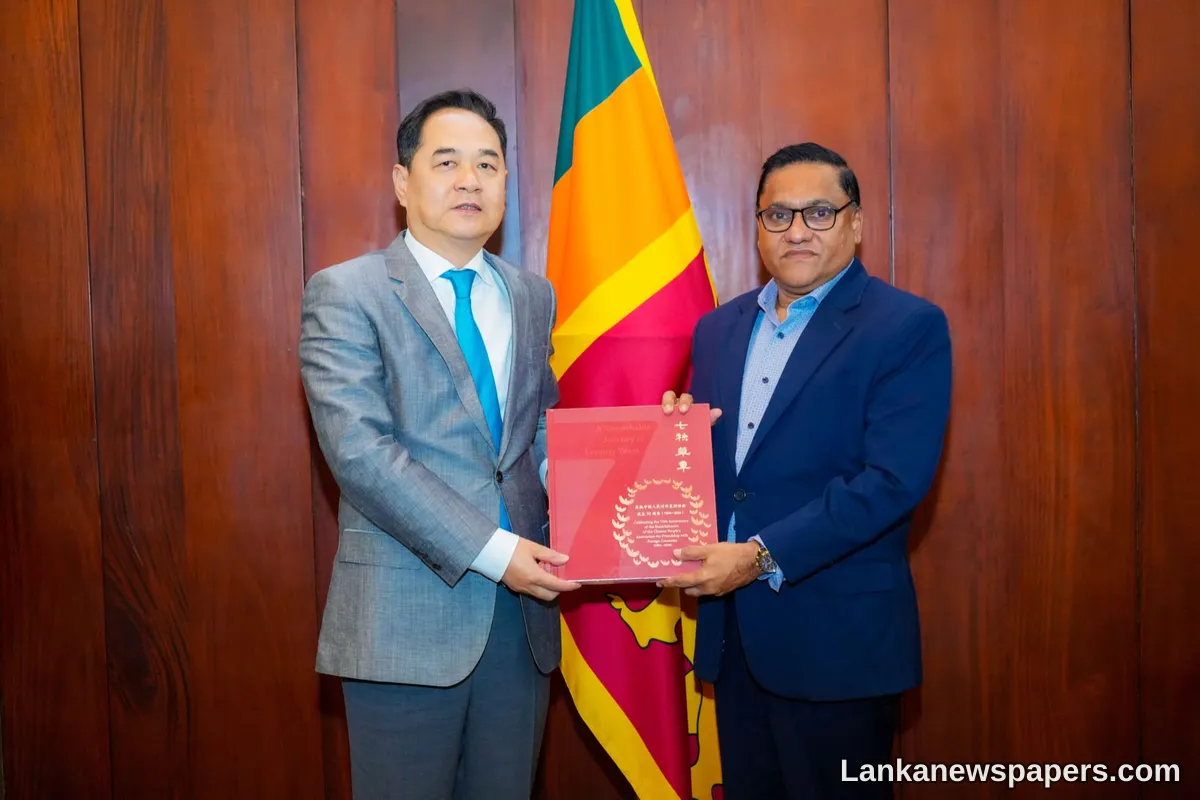 Sri Lanka expresses gratitude to China for support after Cyclone Ditwah