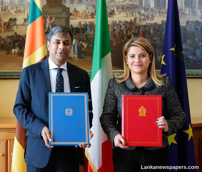 Sri Lanka, Italy renew bilateral agreement on Mutual Recognition of Driving Licenses
