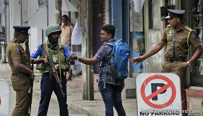 Special security arrangement in urban areas and places of worship, 2,500 police personnel deployed in Western Province