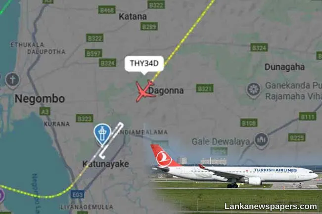 Turkish Airlines flight safely returns to BIA after technical issue