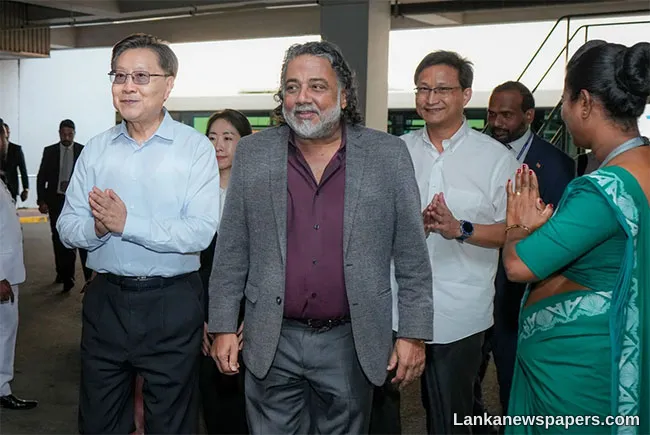 Vice Chairman of Standing Committee of National People s Congress of China arrives in Sri Lanka