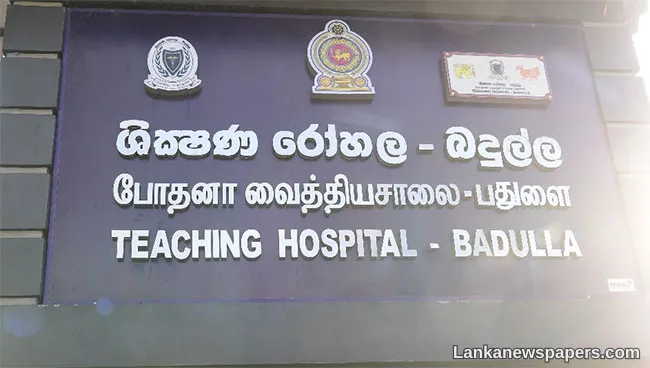 Strike launched after doctor at Badulla Teaching Hospital was assaulted by three-wheeler driver