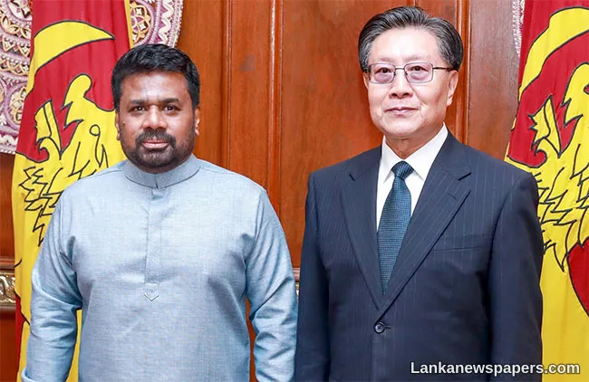 China reaffirms full support for Sri Lanka s economic and social development