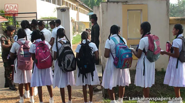 Schools in Central Province closed tomorrow and Monday