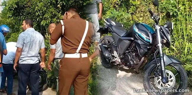 Motorcycle used by gunman in Ambalangoda shooting found