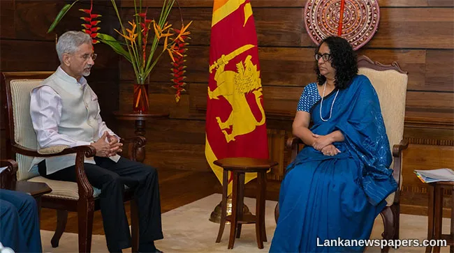PM Harini and Jaishankar discuss Sri Lanka s post-disaster reconstruction efforts