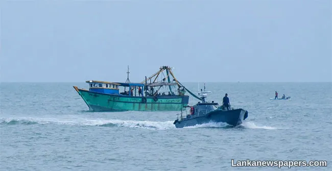 Navy seizes multiday fishing trawler suspected of smuggling narcotics in southern seas
