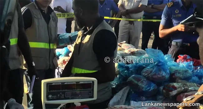 21kg of heroin and 172kg of ICE found on vessel taken into custody in southern seas