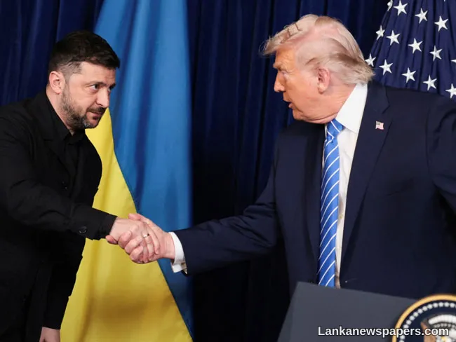 US and Ukraine a lot closer on peace deal, Trump says after meeting with Zelenskiy
