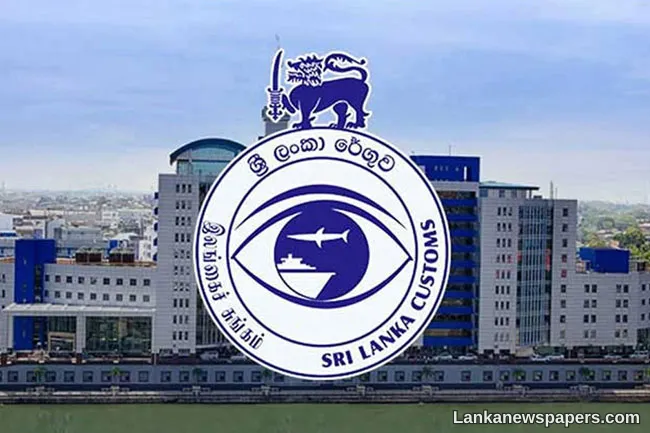 Sri Lanka Customs records historic revenue high this year