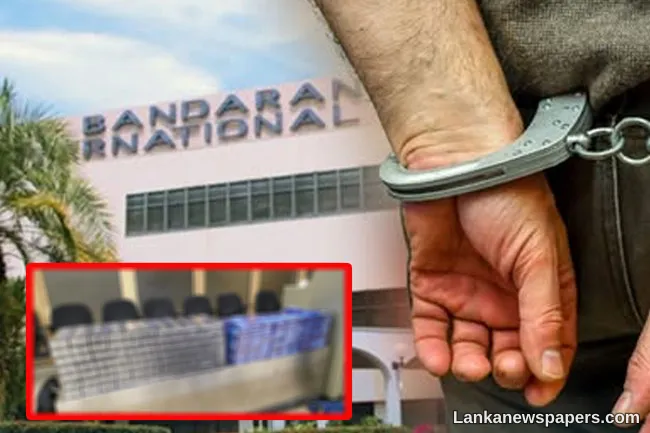 Duo nabbed at BIA while attempting to smuggle cigarettes worth over Rs. 11 million