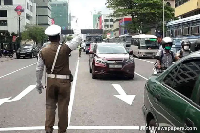 Special traffic and security plan in Colombo for New Year 2026 celebrations