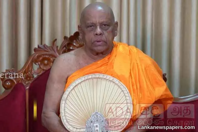 Asgiriya Chief Prelate urges everyone to set aside divisions and rebuild the country