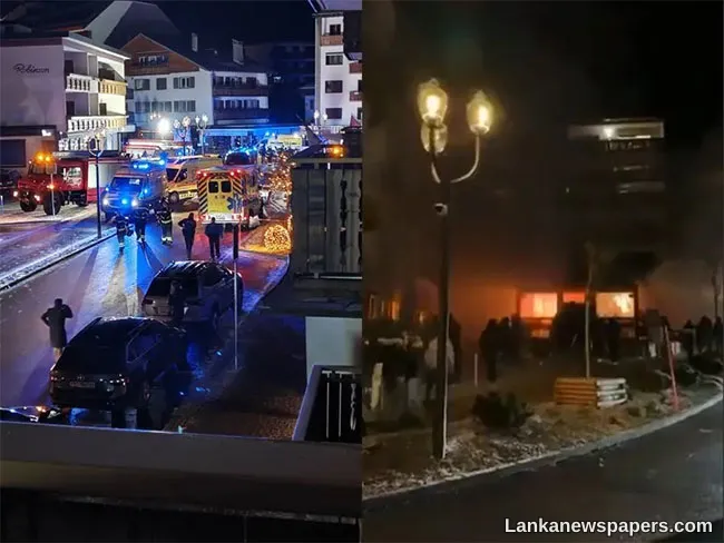 Around 40 killed, 100 injured in explosion in Swiss ski resort bar