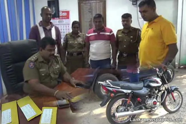 Three associates of Dubai Ishara arrested with heroin in Gampola