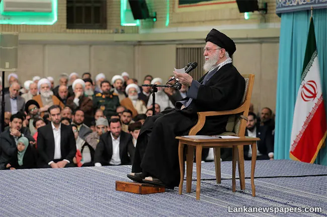 Iran s leader Khamenei blames Trump for inciting deadly protests