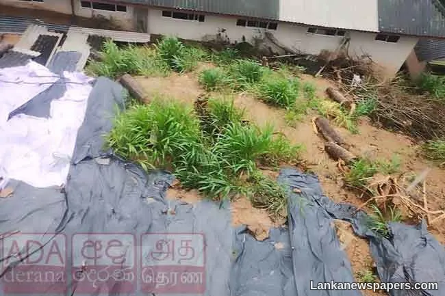 Landslide risk prompts safety measures at Soranathota Central College