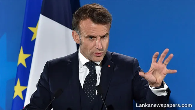 French President Macron urges Europe to start acting like world power