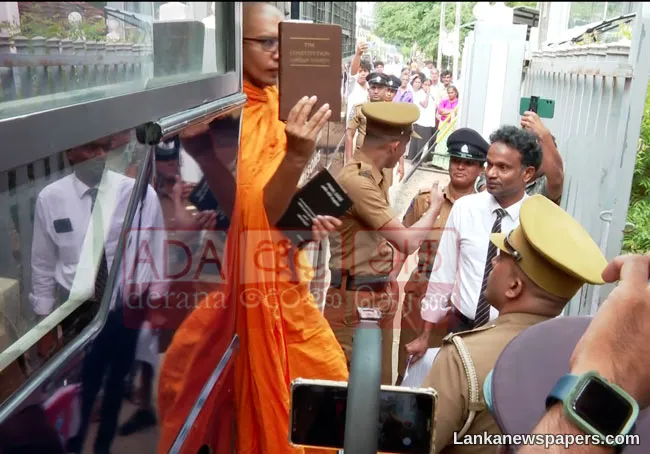 Balangoda Kassapa Thero and others produced before court