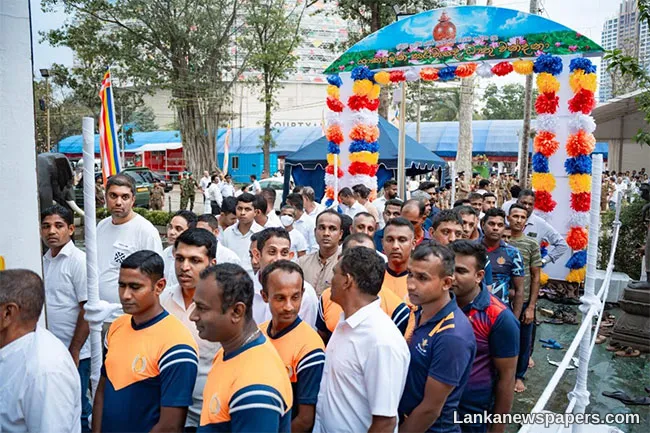 Over a million devotees venerated sacred Devnimori relics in Sri Lanka