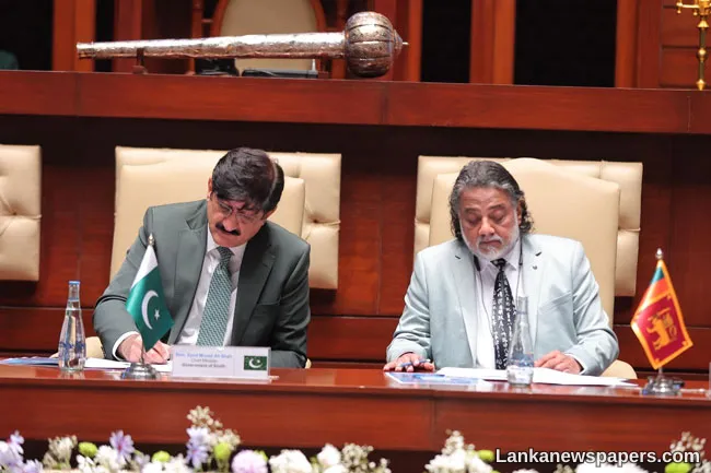 Karachi Declaration adopted during Sri Lankan Parliamentary delegation s visit to Pakistan