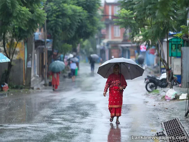 Fairly heavy rainfall above 50mm likely in parts of the island today