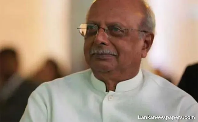 Former Minister Prof. Tissa Vitharana passes away