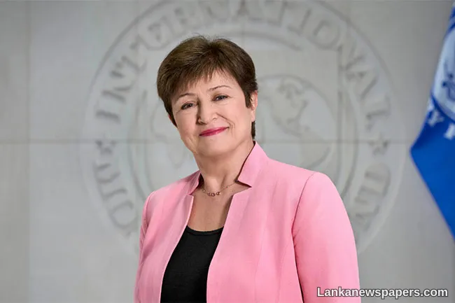 IMF chief Kristalina Georgieva arrives in Sri Lanka