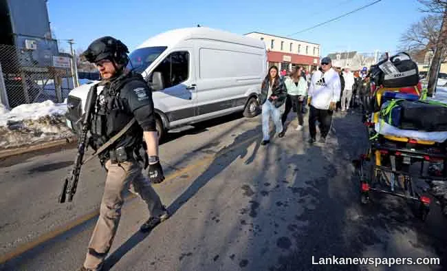 3 killed, including suspect, in shooting at hockey rink in Rhode Island- police