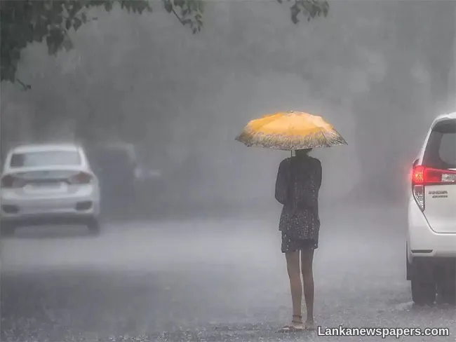 Amber weather advisory issued, showers above 100mm expected in parts of the island