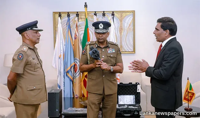 Rs. 556 million worth of technical equipment handed over to police