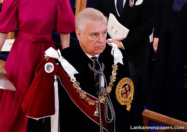 British government considers removing Andrew from royal line of succession