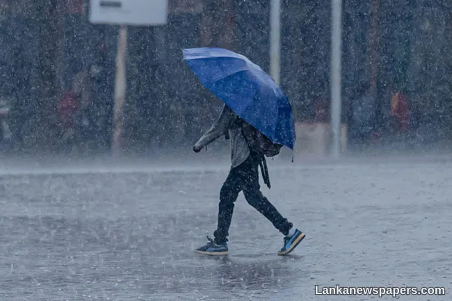 Heavy rainfall expected in parts of the island today