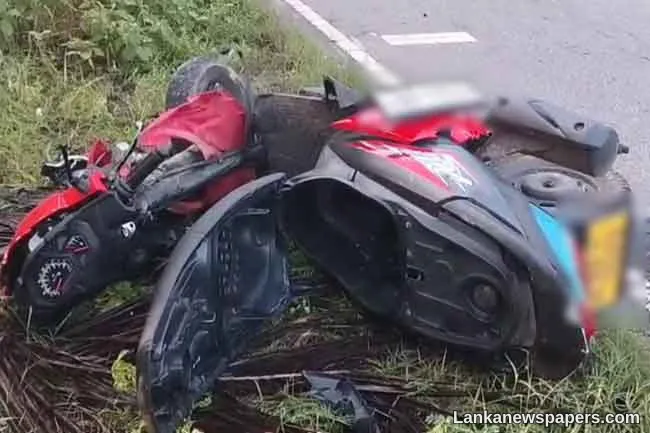 Two critically injured in accident involving car and motorcycle