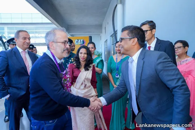 Portugal s Foreign Minister arrives in Sri Lanka for two-day visit