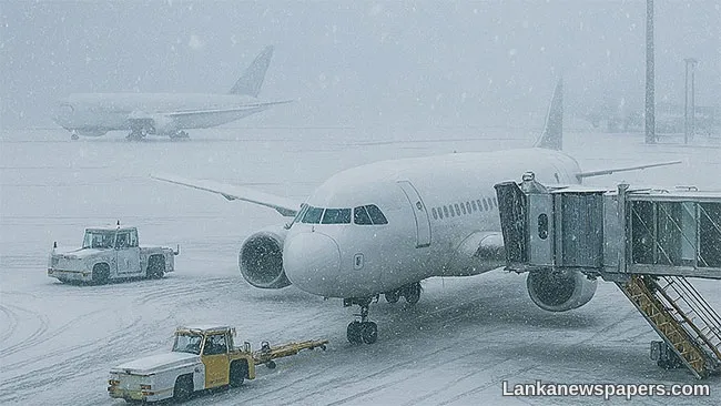 More than 5,000 flights cancelled as US east coast digs out of record snow