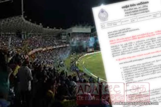 Special traffic plan announced for Sri Lanka–New Zealand World Cup clash in Colombo