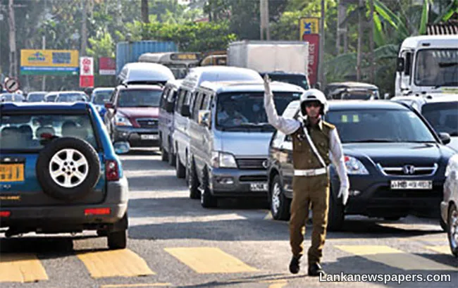 Special traffic plan in Colombo today for Sri Lanka–New Zealand World Cup clash