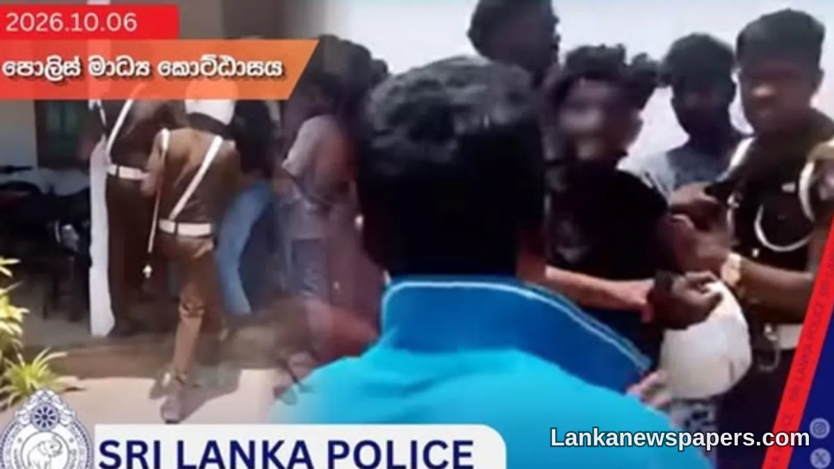 Nine Convicted for Brutal Attack on Police Officers in Nilaveli After Video Goes Viral
