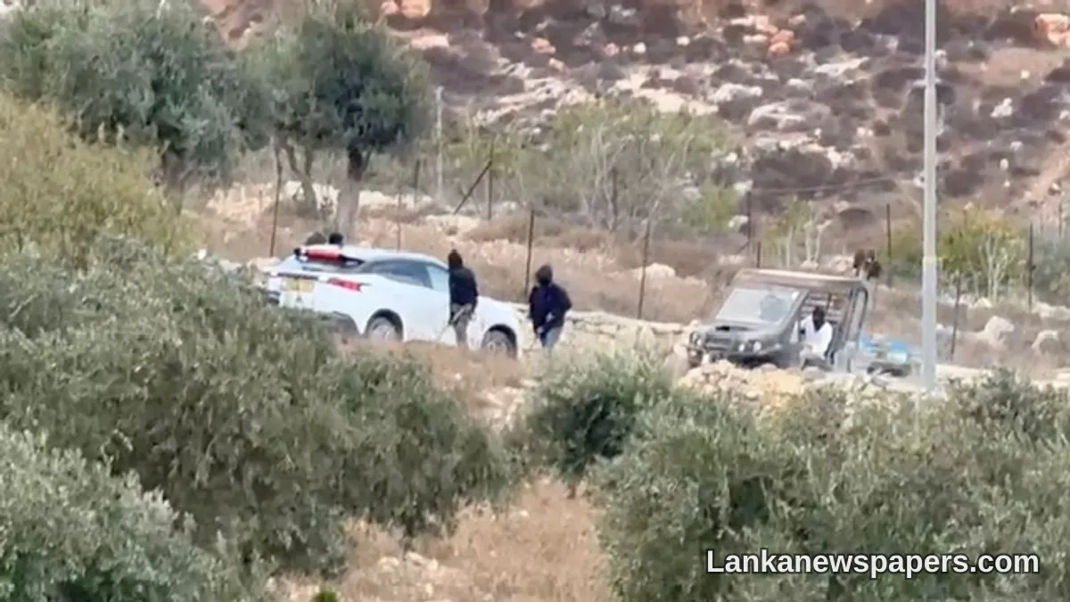 Israeli Settlers Attack European Diplomats and Palestinian Civilians in West Bank Incident