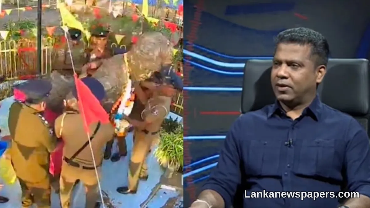 Government Defends Police Action Over Removal of Thileepan Statue