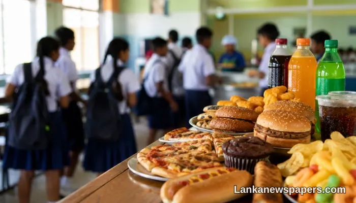 Health Ministry Cracks Down on Junk Food in School Canteens with New Circular