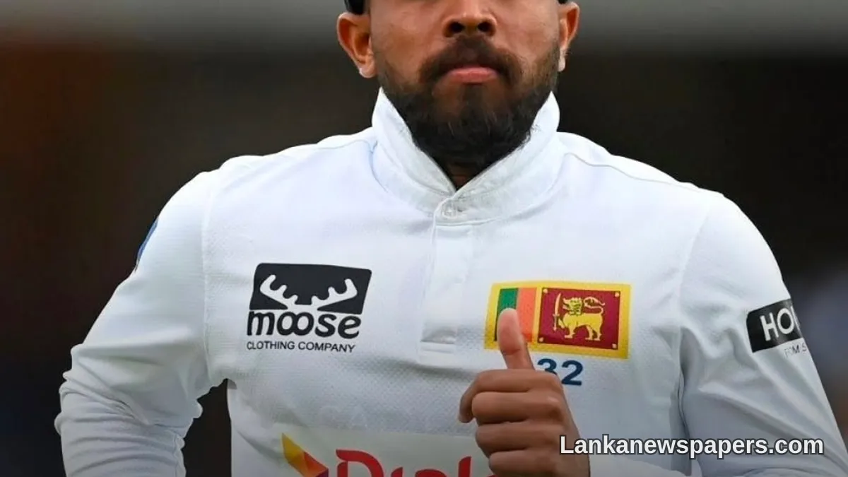 පාකිස්තාන් තරගාවලියට පෙර කුසල් මෙන්ඩිස් ශ්‍රී ලංකාවේ ටෙස්ට් නායකයා ලෙස නම් කෙරේ