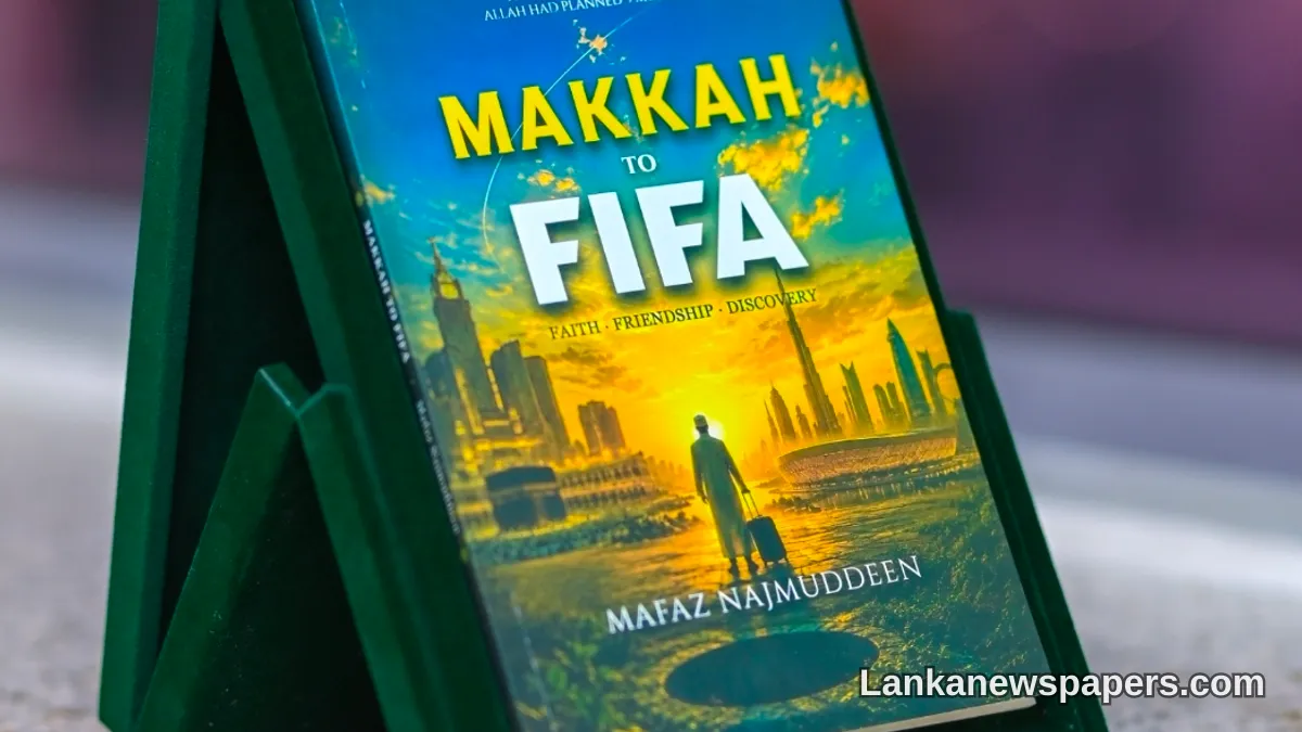 From Makkah to the FIFA World Cup: Sri Lankan's Extraordinary Journey Becomes a Book