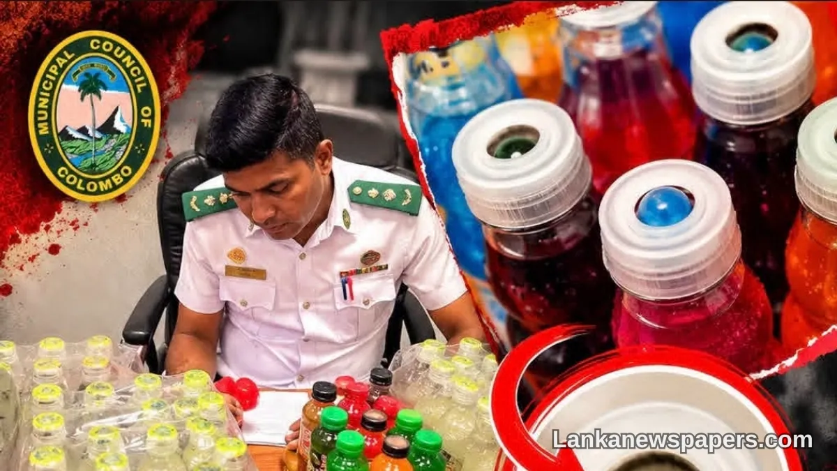 CMC Seizes 12,000 Goli Soda Bottles in Colombo Over Choking Hazard Concerns