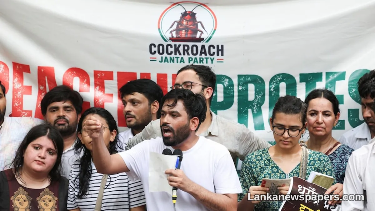 Indian Police Detain 'Cockroach' Movement Chief Ahead of Major New Delhi Rally