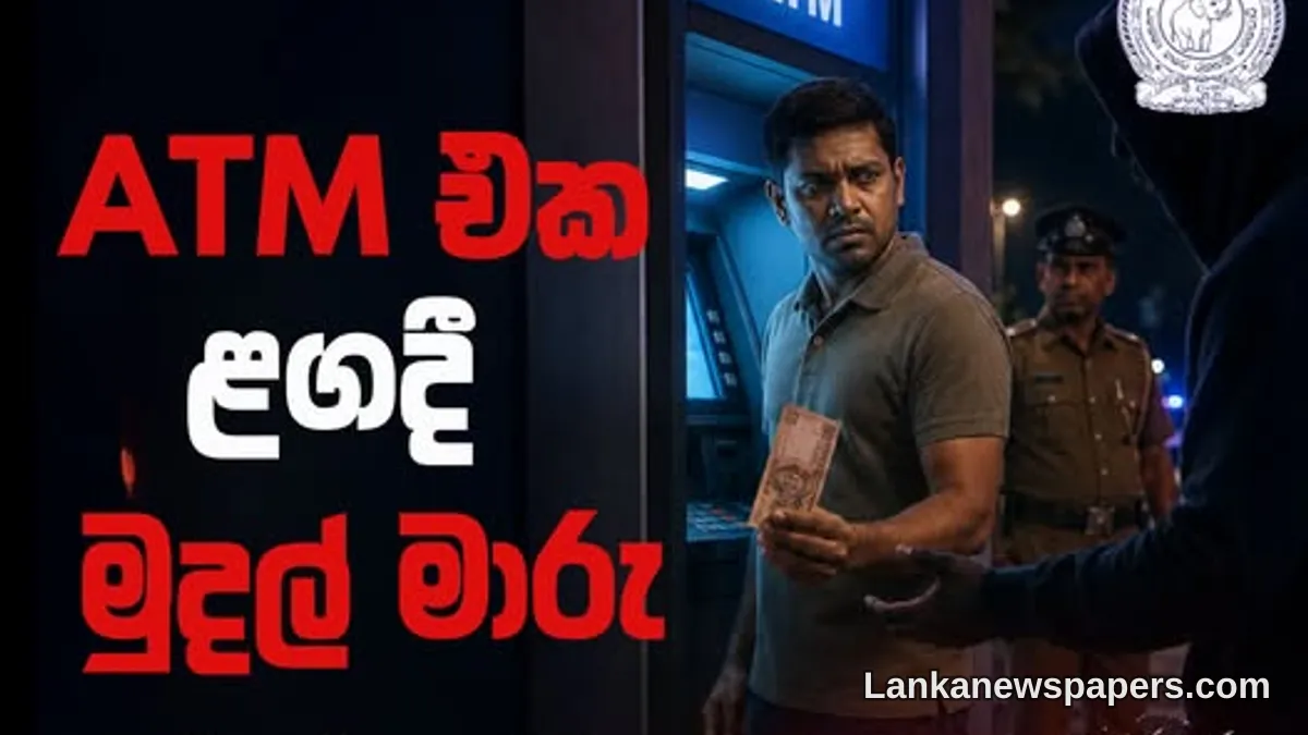 Sri Lanka Police Warn Public of Sophisticated New ATM and CDM Cash Exchange Fraud