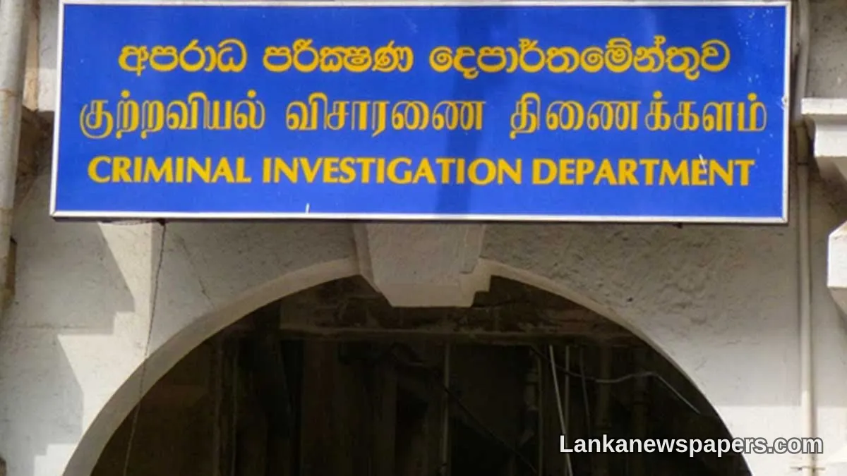Senior Officer Roshan Amarasinghe Takes Helm at Criminal Investigation Department