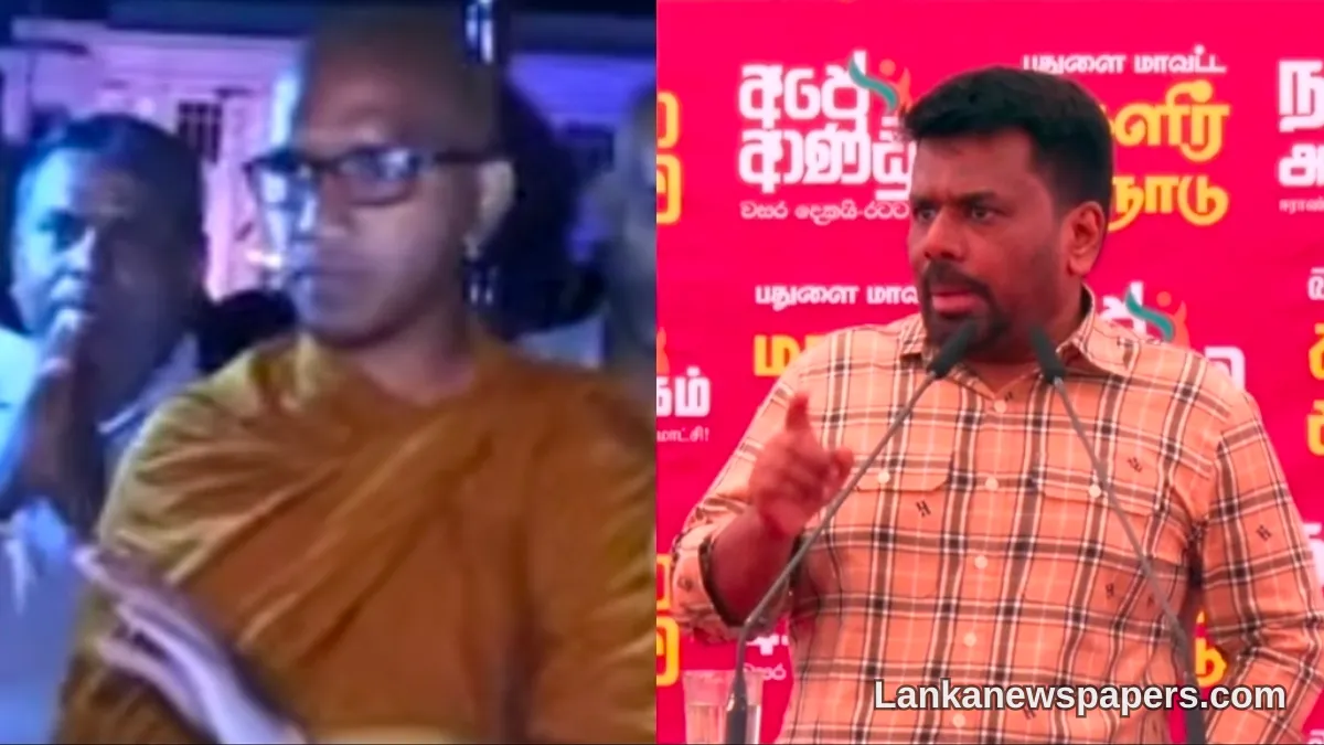 Elect a New President If Gnanasara Thero Remains Imprisoned, Warns Senior Buddhist Monk